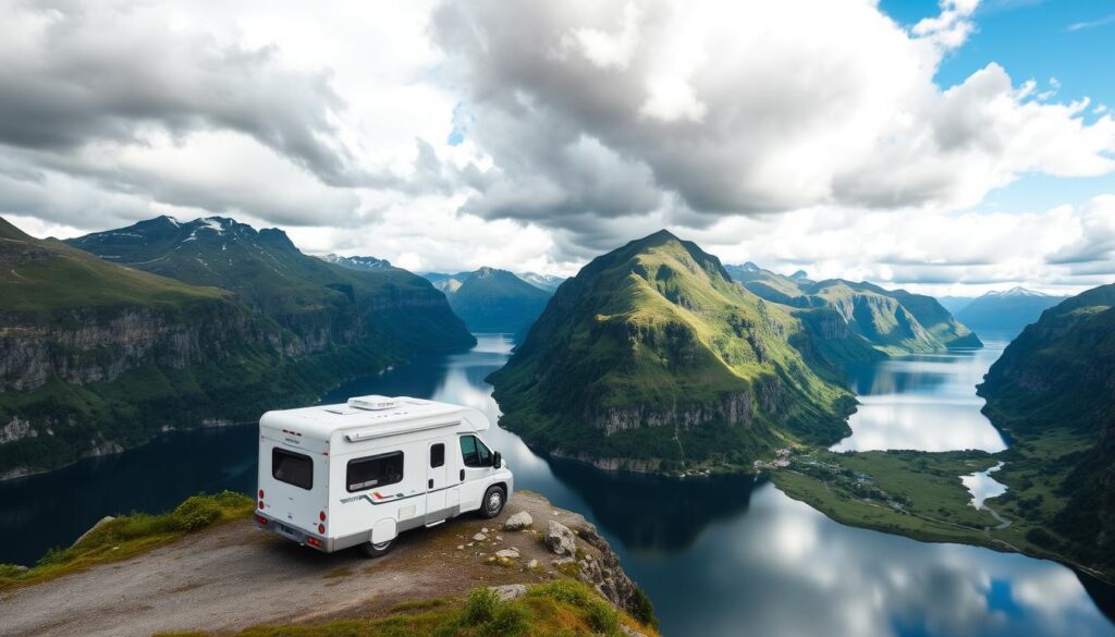 Podróż kamperem po Norwegii