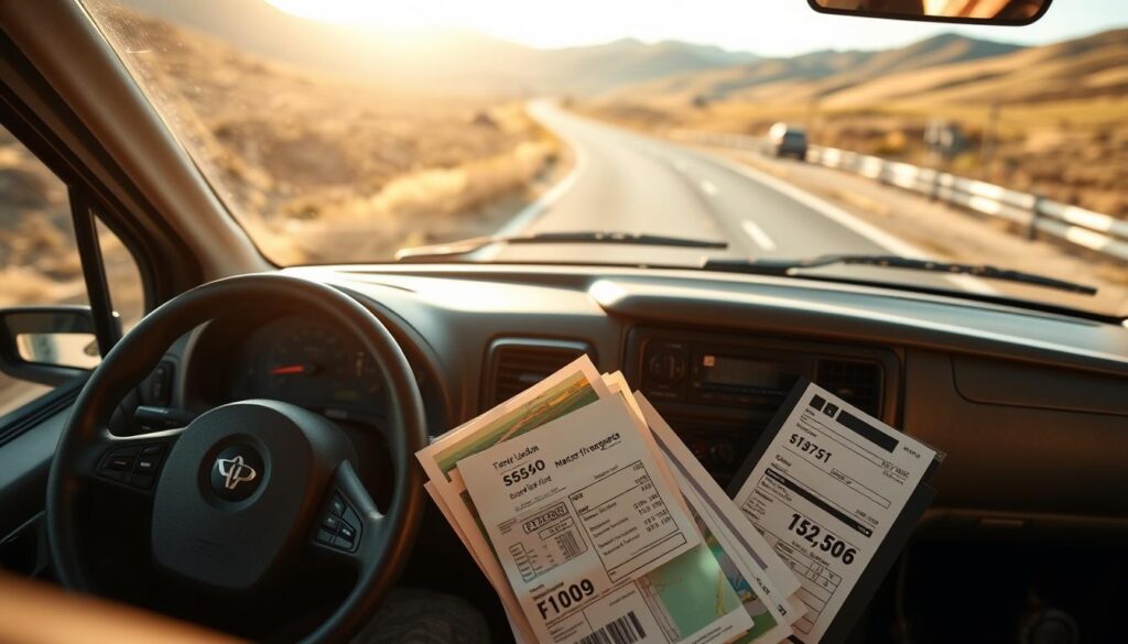 koszty paliwa i opłaty w podróży kamperem