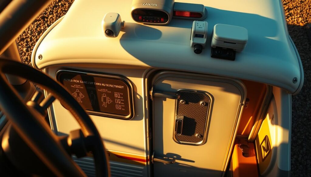 mechaniczne zabezpieczenia pojazdu