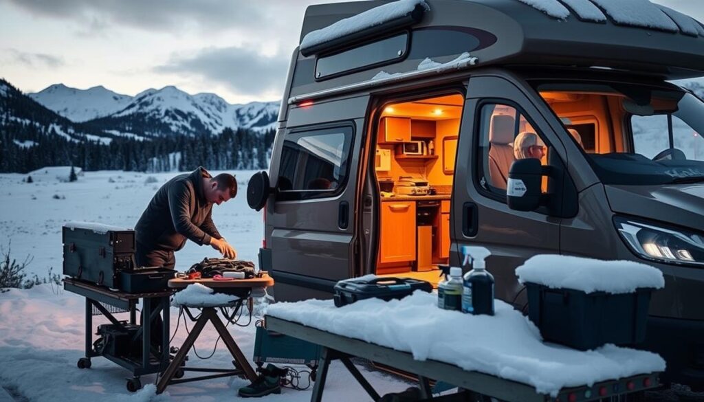 przygotowanie kampera