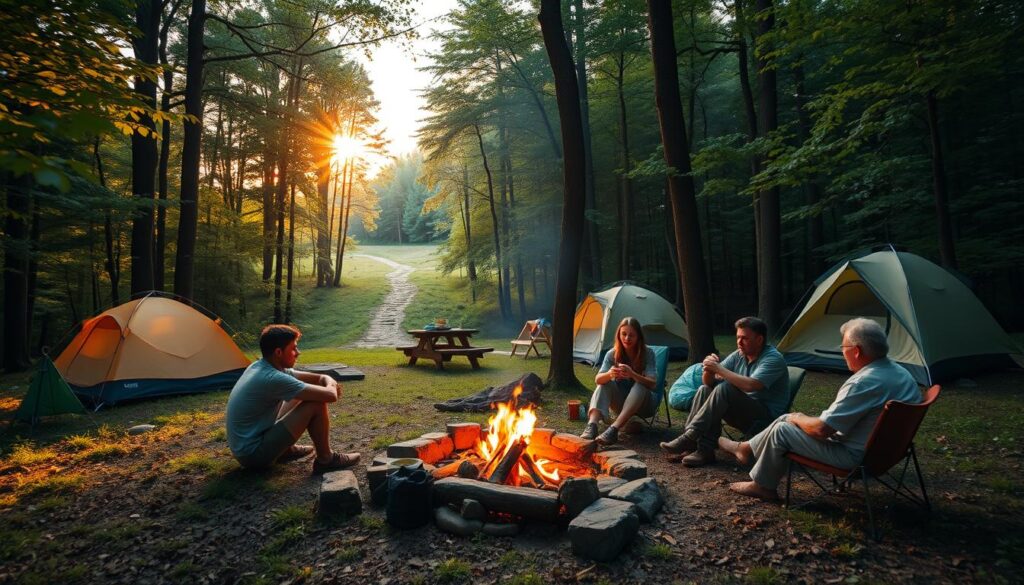 zasady współżycia na kempingu