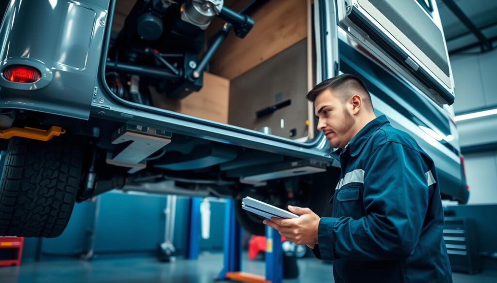 kontrola techniczna kampera