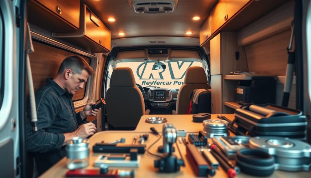 naprawa urządzeń kamperowych